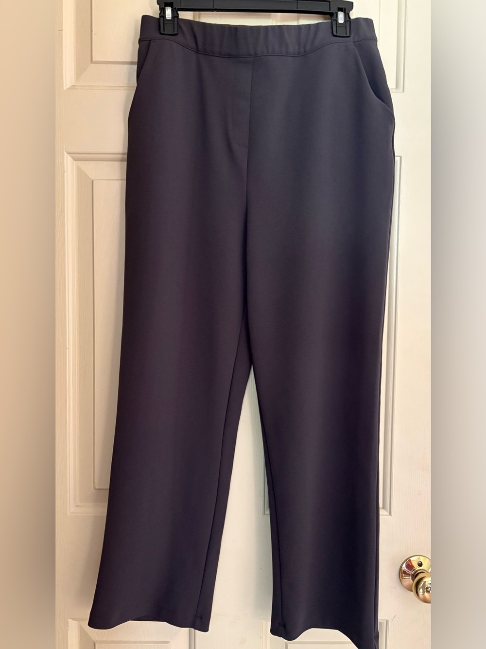 Zenana Size XL Women's Dark Gray Pull-on Pants